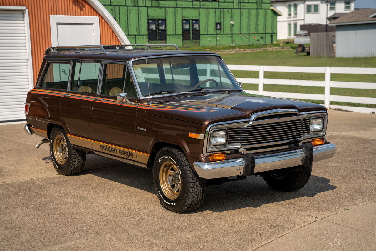 1979 Jeep Wagoneer Limited golden eagle - Stock # 093593