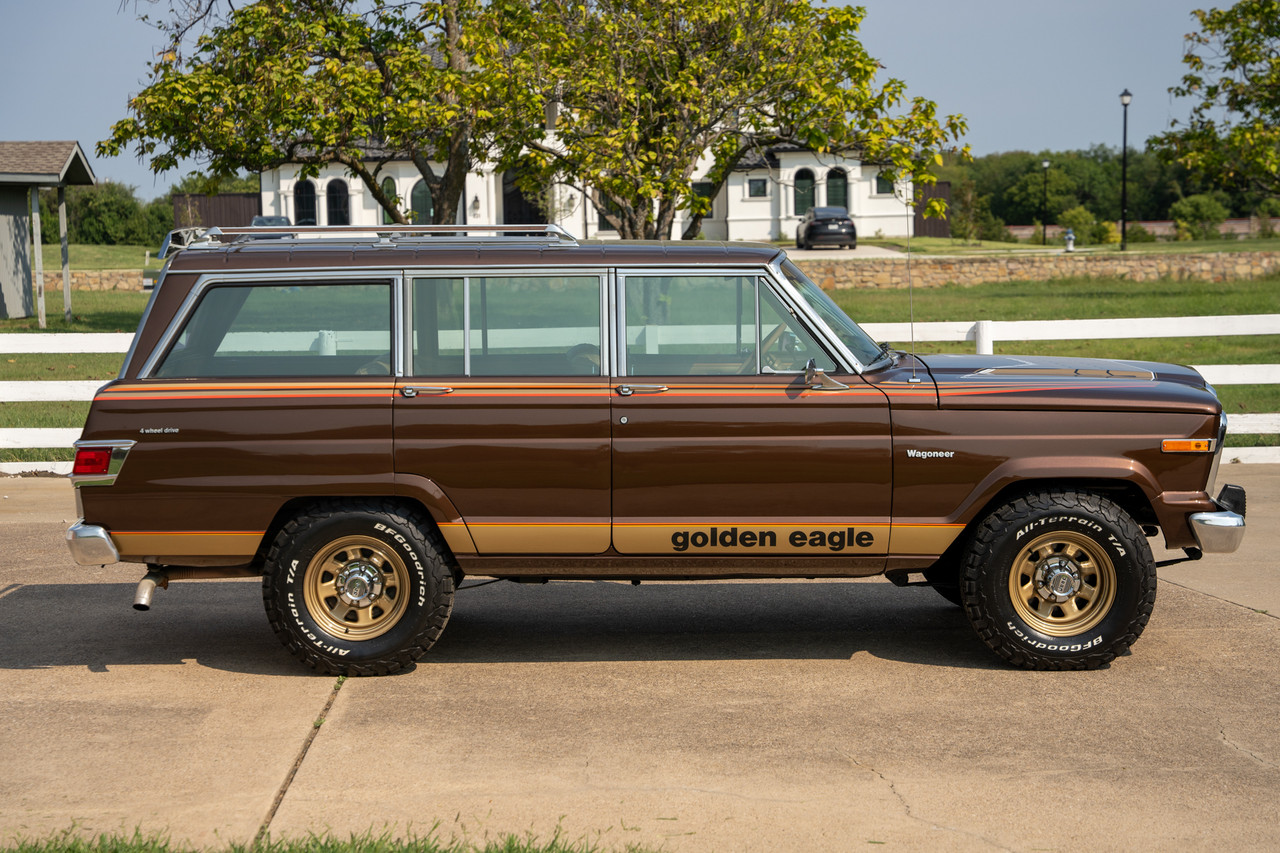 1979 Jeep Wagoneer Limited golden eagle - Stock # 093593