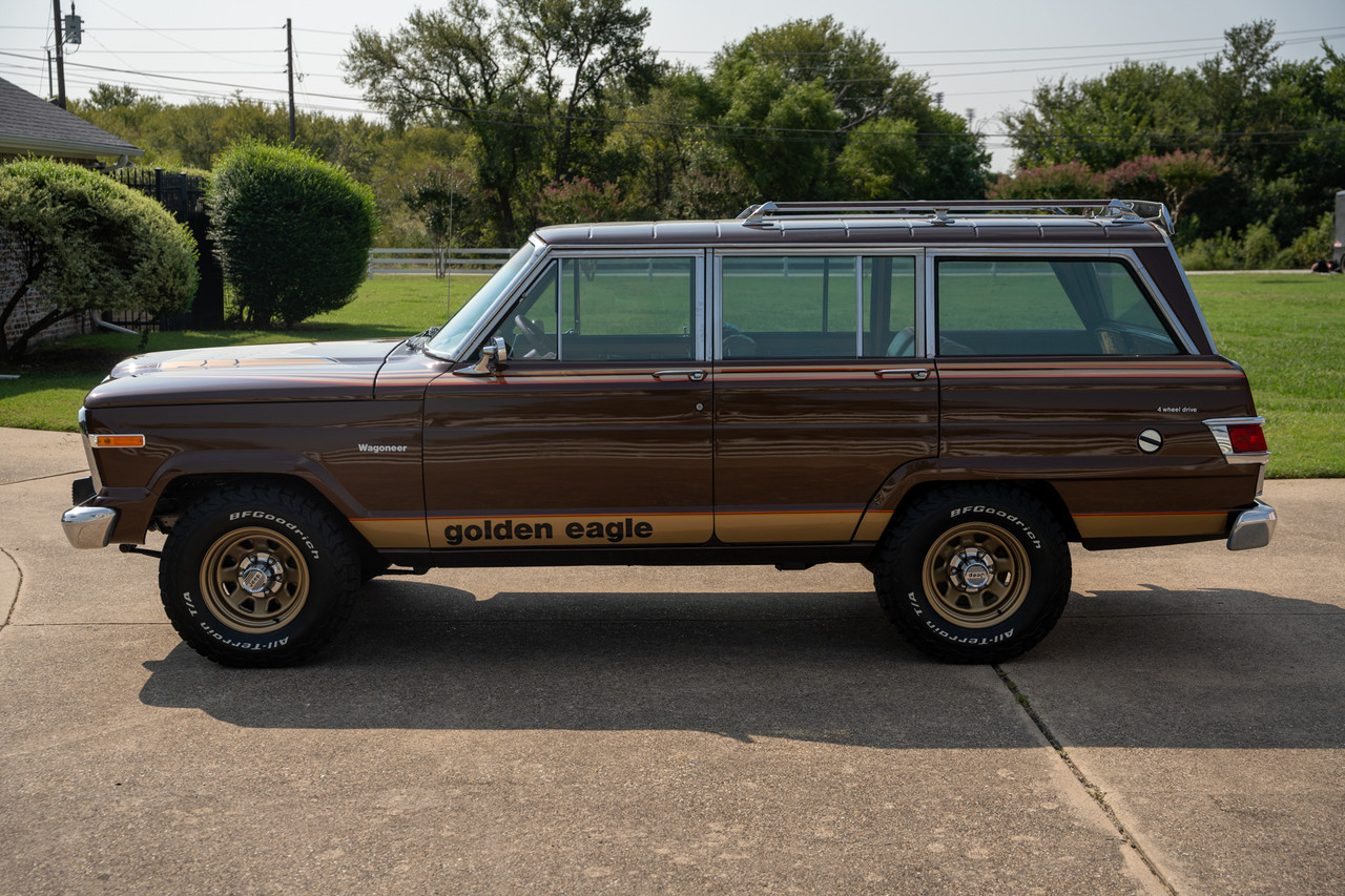 1979 Jeep Wagoneer Limited golden eagle - Stock # 093593