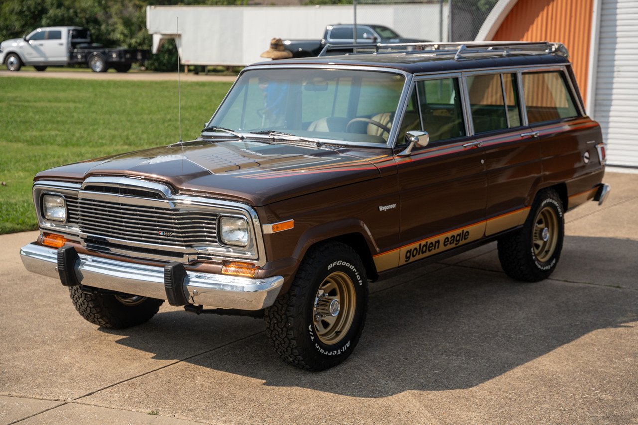 1979 Jeep Wagoneer Limited golden eagle - Stock # 093593