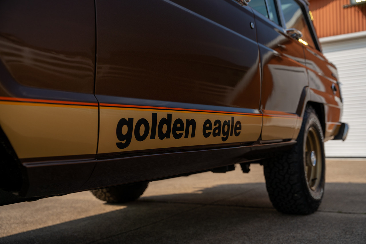 1979 Jeep Wagoneer Limited golden eagle - Stock # 093593