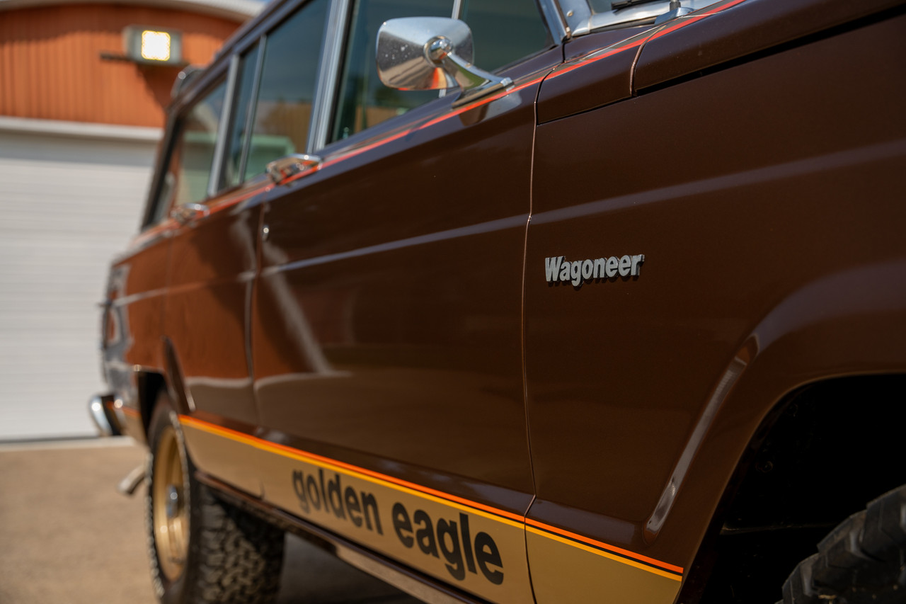 1979 Jeep Wagoneer Limited golden eagle - Stock # 093593