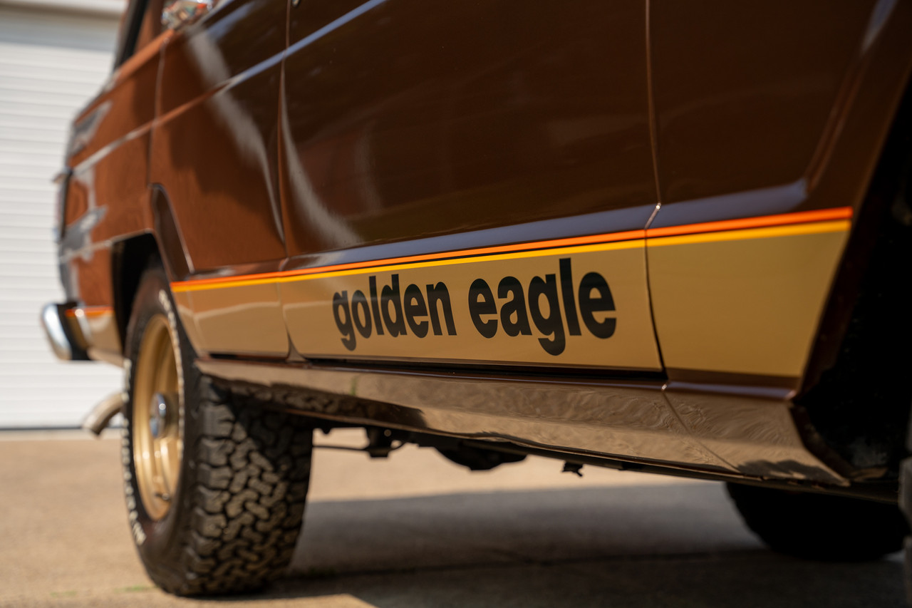 1979 Jeep Wagoneer Limited golden eagle - Stock # 093593