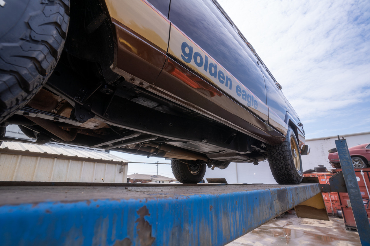 1979 Jeep Wagoneer Limited golden eagle - Stock # 093593