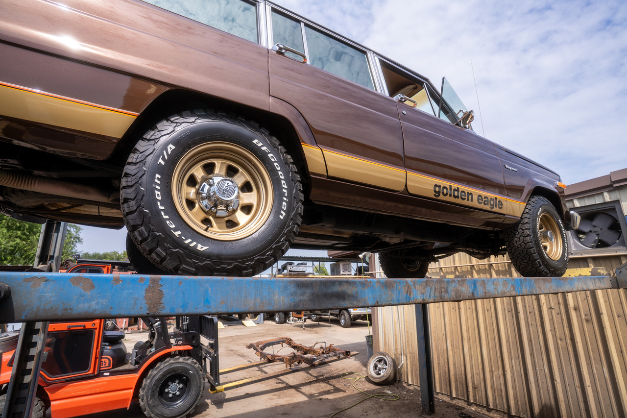 1979 Jeep Wagoneer Limited golden eagle - Stock # 093593