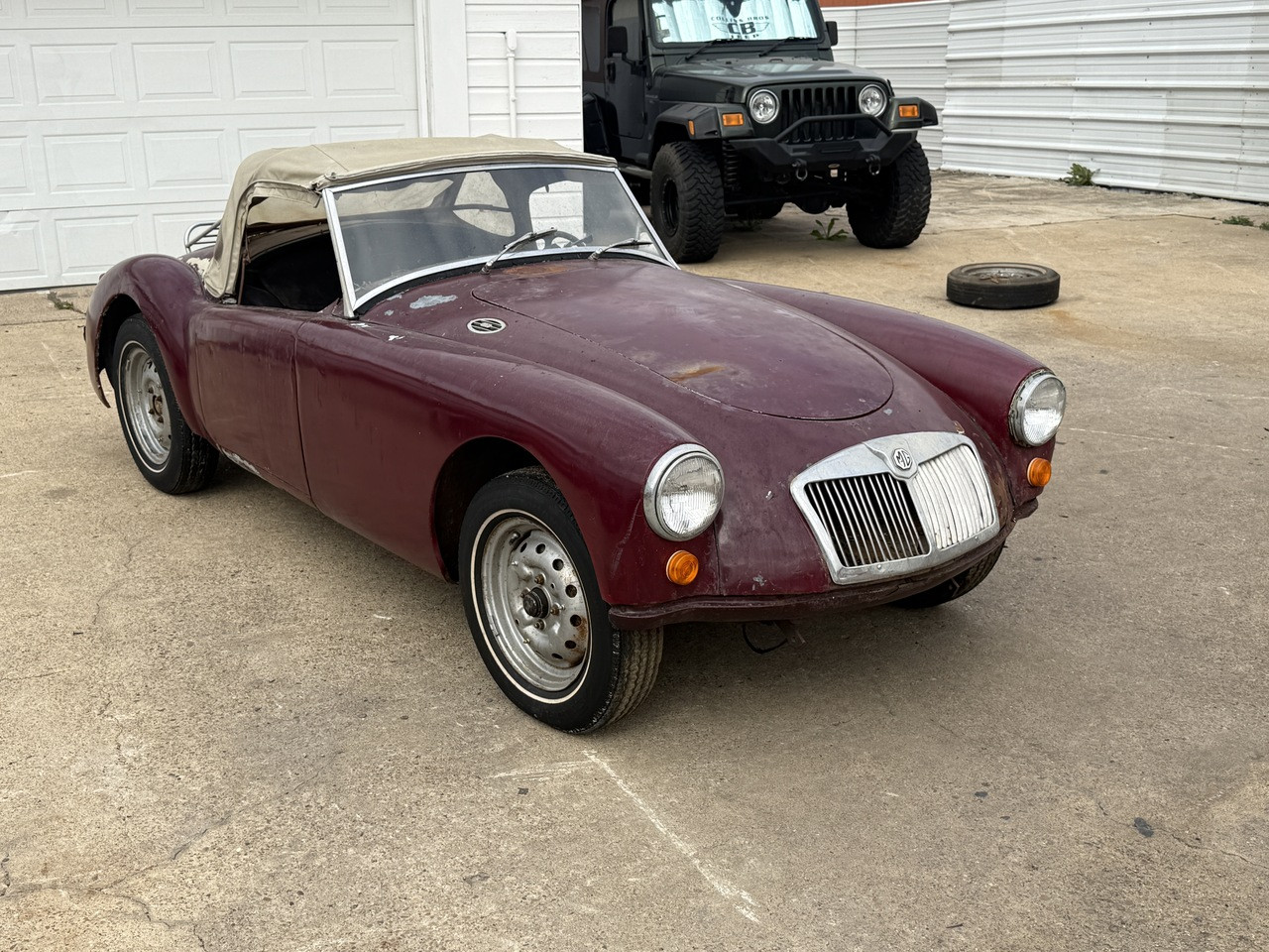 1957 MG MG-A Roadster - Stock # 322513