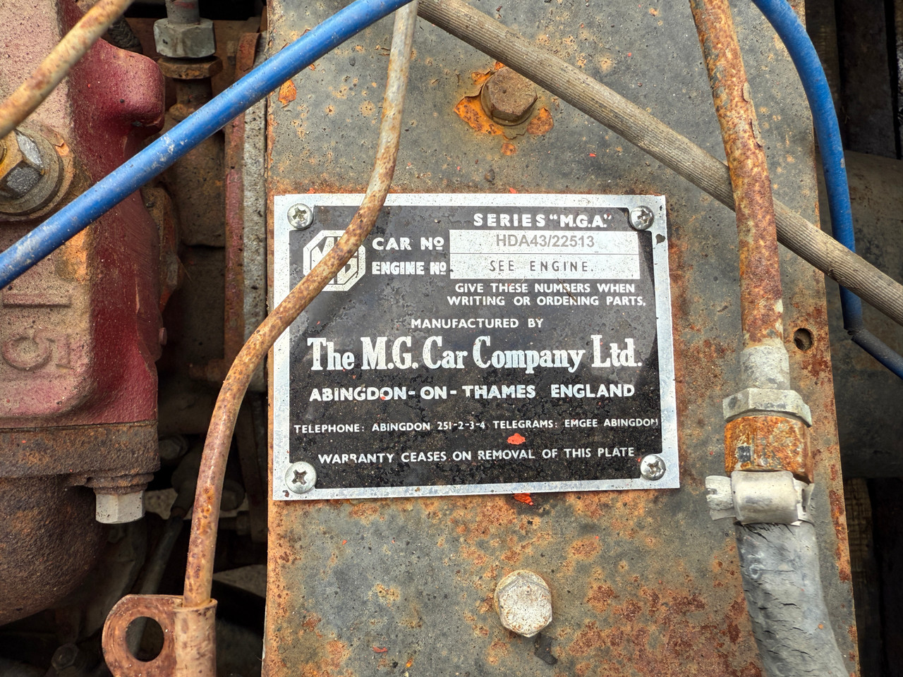 1957 MG MG-A Roadster - Stock # 322513