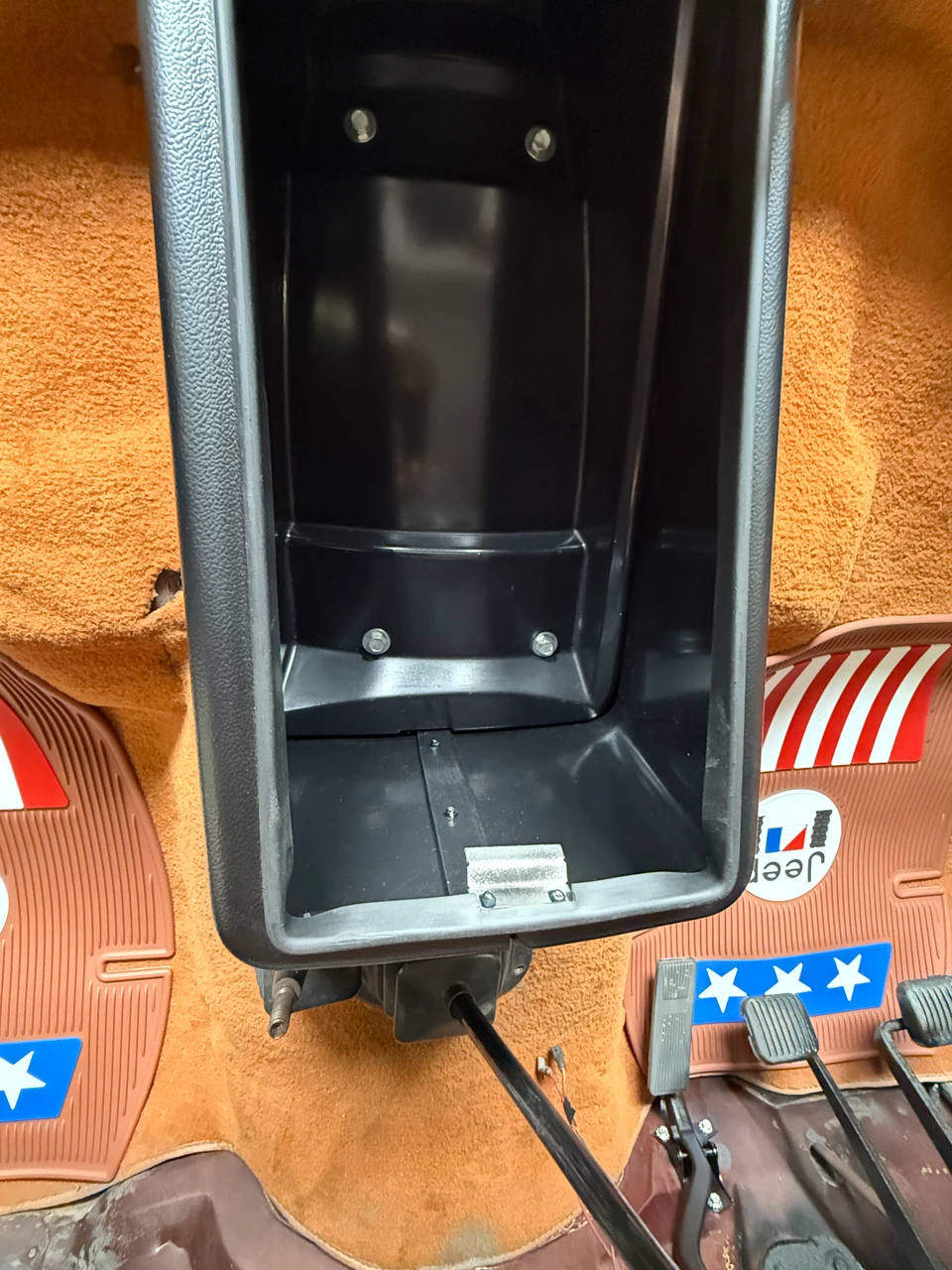 1976-83 Jeep CJ5 Factory Style Console - Black