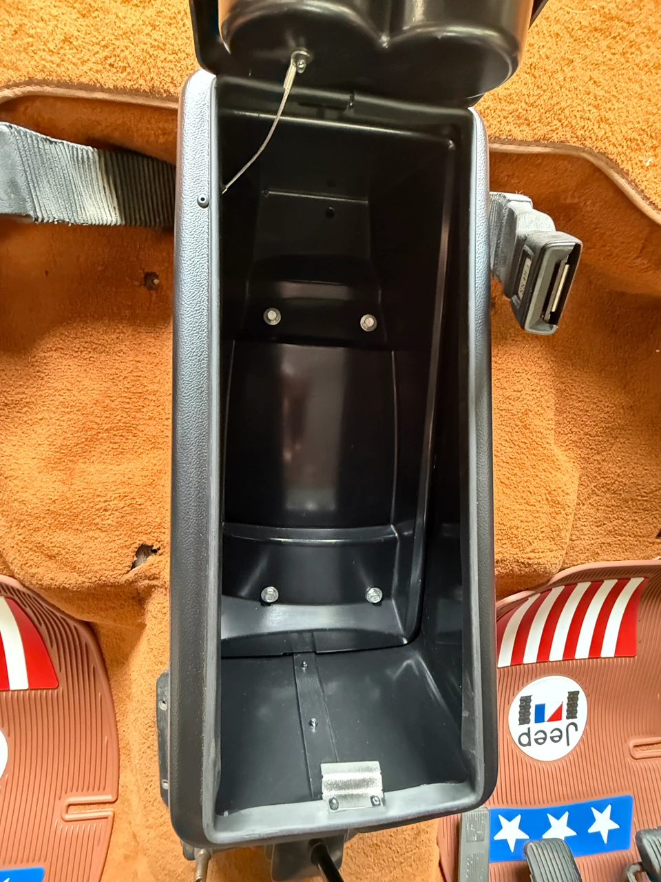 1976-83 Jeep CJ5 Factory Style Console - Black