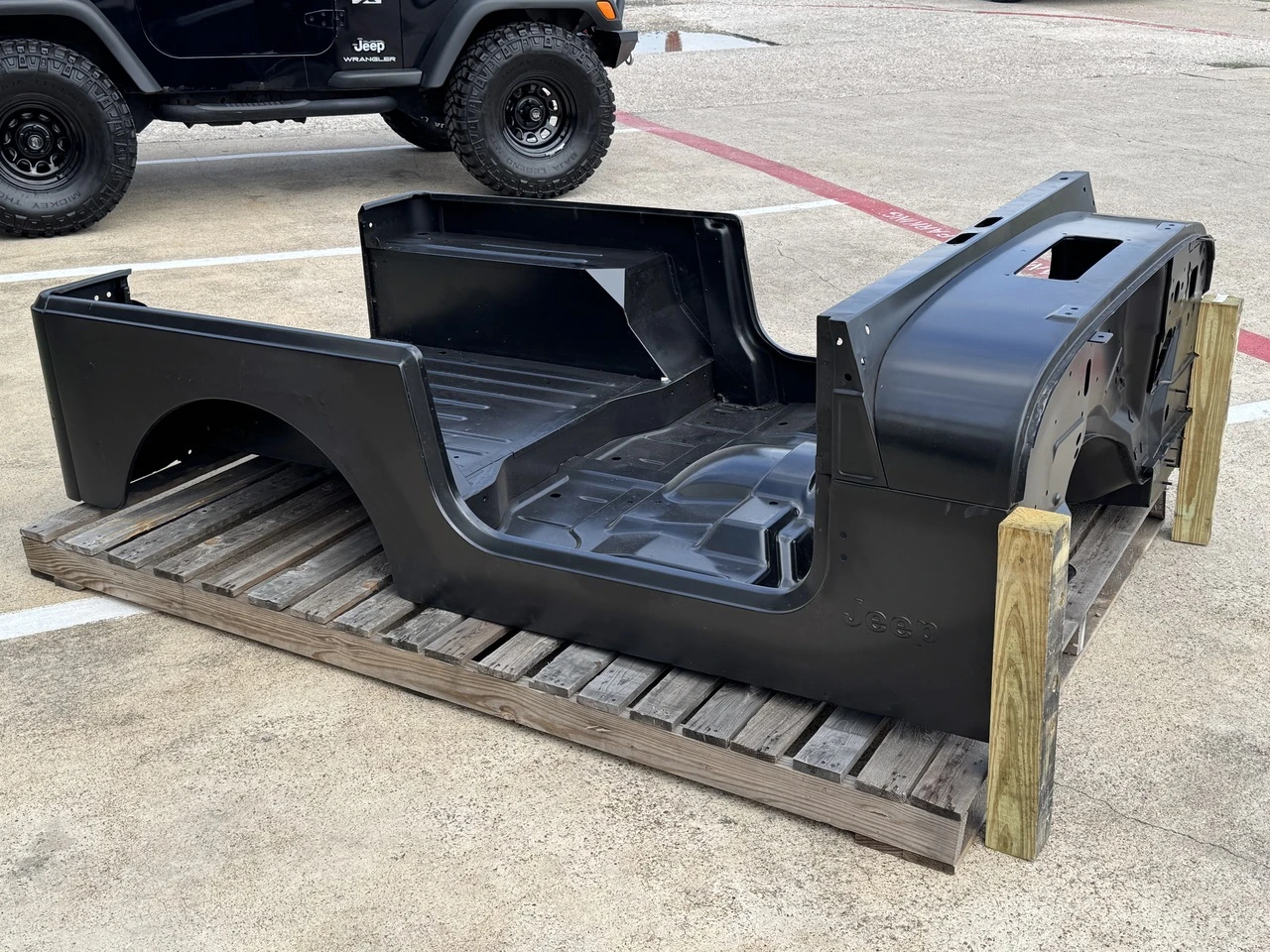 81-86 CJ7 Reproduction Steel Body Tub (Mopar Licensed)