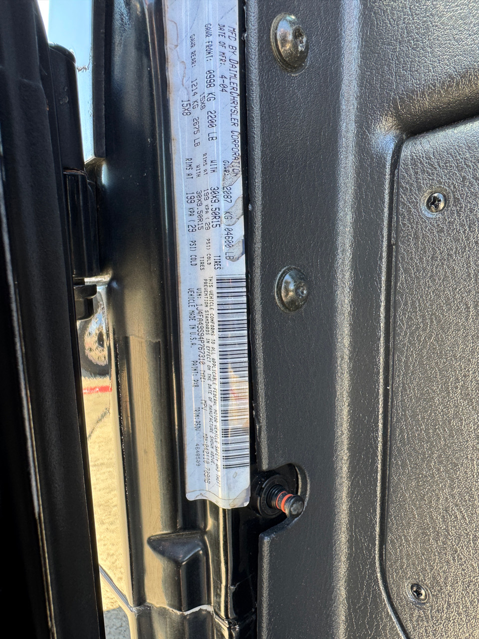 2004 Jeep TJ Unlimited "LJ" - Stock # 767310