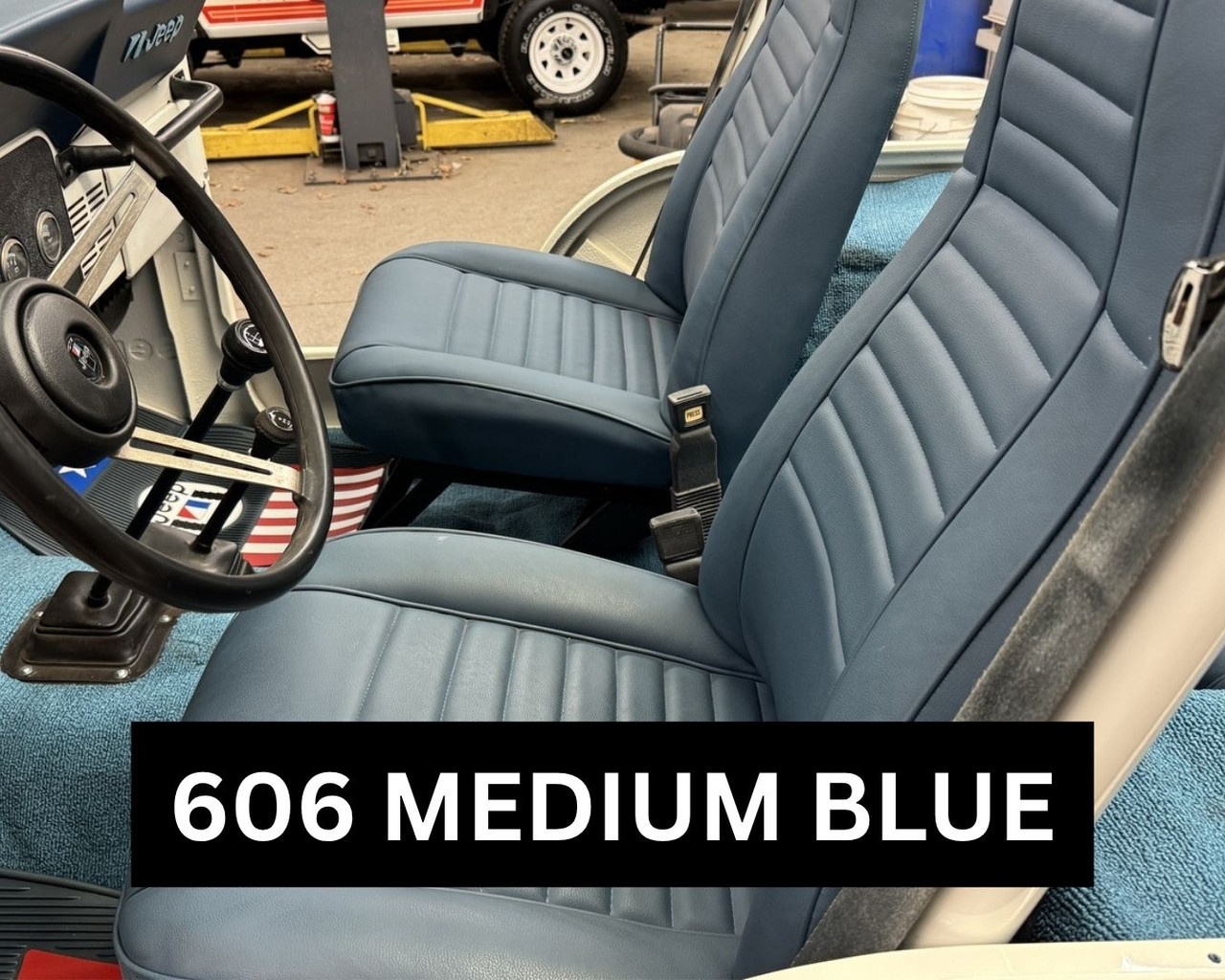 1976-86 Jeep CJ7 Complete Carpet Kit (Nylon Loop)
