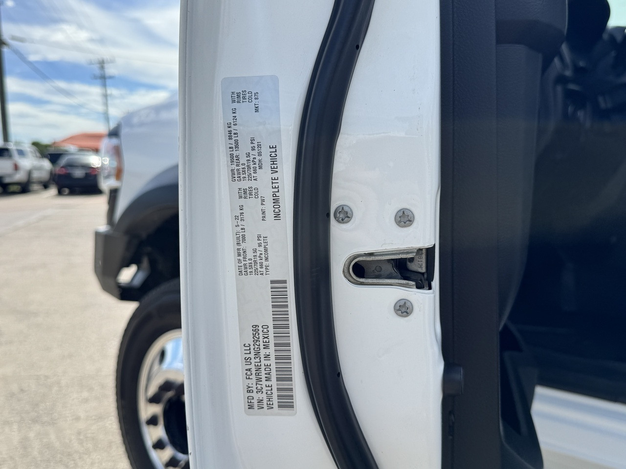 2022 RAM 5500 - Full Kelderman Air Ride - Stock # 292569