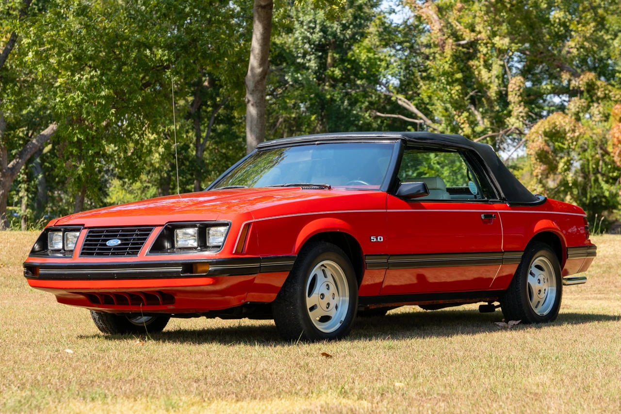 1983 Ford Mustang GT Convertible 17K miles - Stock #112270