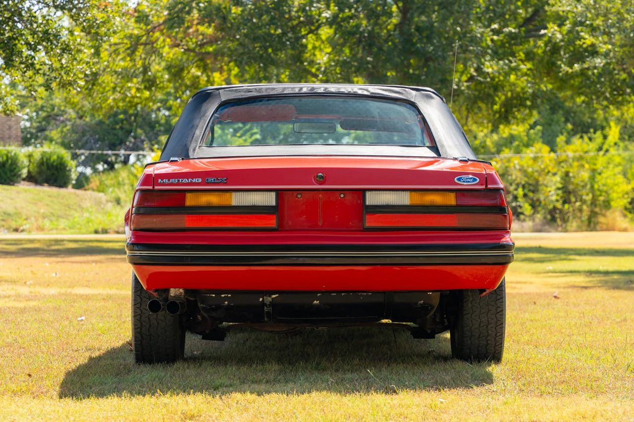1983 Ford Mustang GT Convertible 17K miles - Stock #112270