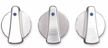 '99-'06 TJ Billet Aluminum Climate Control Knobs (Blue Inserts) '99-'06 TJ Billet Aluminum Climate Control Knobs (Blue Inserts)