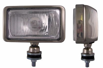 8" Rectangular Stainless 100W Driving Lamp