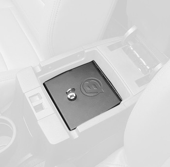 '07-Current JK Interior OEM Console Lock Box (01 Black)