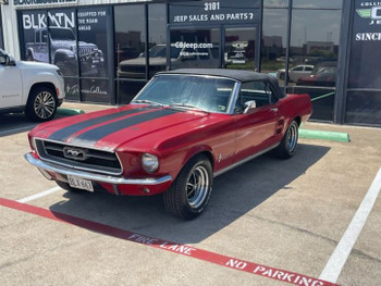 SOLD !!  1967 Ford Mustang V8 Convertible Stock# 139228
