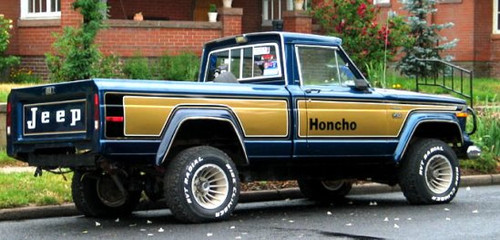 1976-78 Jeep Honcho Truck Decal Kit