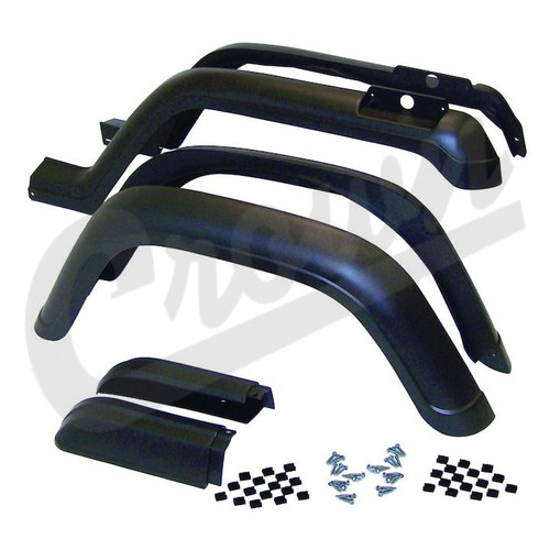 '87-'95 YJ 6pc Fender Flare Kit