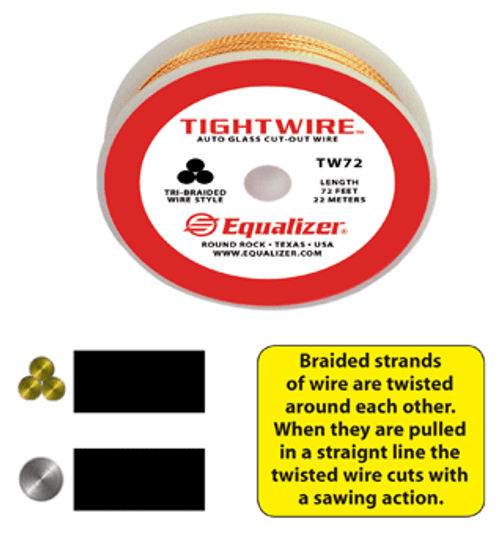 Auto Glass Cut-Out Wire