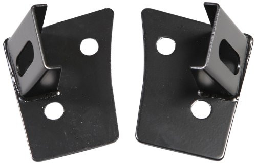 '07-'18 JK Wrangler Black Windshield Light Brackets