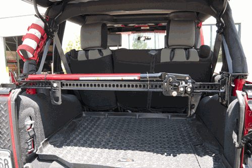 Hi-Lift Jack Carrier Mount For 2007-2018 Jeep Wrangler JK – Tailgate Bracket By Wsays