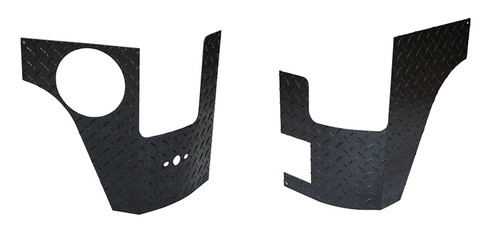 '07-Current JKU Blk Diamond Plate Rear Corners '07-Current JKU Blk Diamond Plate Rear Corners