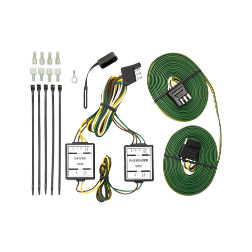 Tow Bar Wiring Harness w/Taillight Isolating Diode System