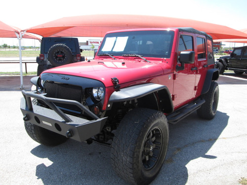 SOLD 2008 Jeep Wrangler JKU Red Stock# 649016