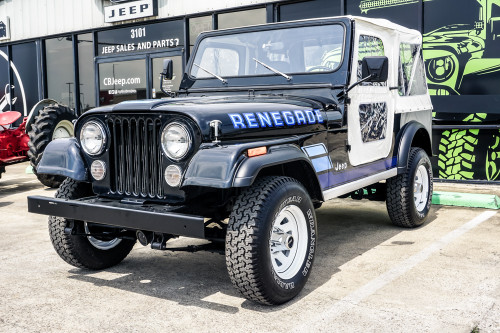 SOLD 1983 CJ-7 Black  Low Mileage Rare Stock# 075151