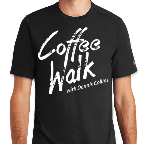 Coffee Walk Short Sleeve T-Shirt (Black)