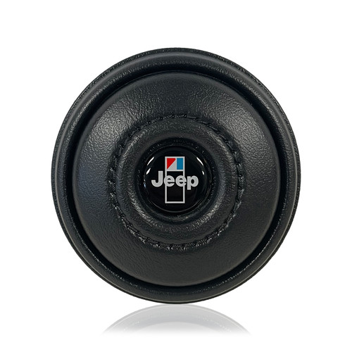 1981-1986 Base Model Horn Button + Horn Button Insert for Jeep CJ