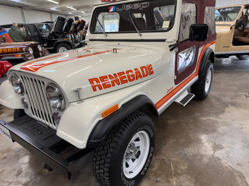 1986 Jeep CJ-7 Renegade - Stock # 082500