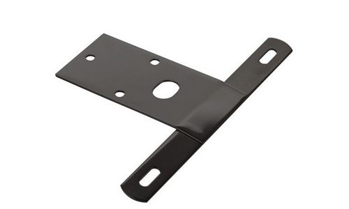 76-86 Jeep CJ Licnese Plate Bracket (Black)