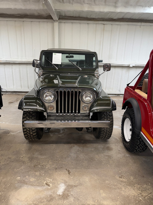 1981 Jeep CJ-5 "H" code Laredo - Stock # 015936