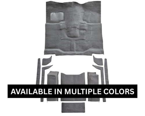 1976-86 Jeep CJ7 Complete Carpet Kit (Cutpile)