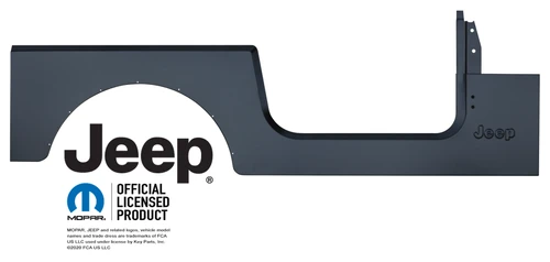 81–86 Jeep CJ-7 Complete Body Side Panel (RH / Pass Side) - Replaces 8133532