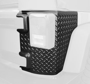 '07Current JKU Body Armor Rear Corner Guards CBJeep