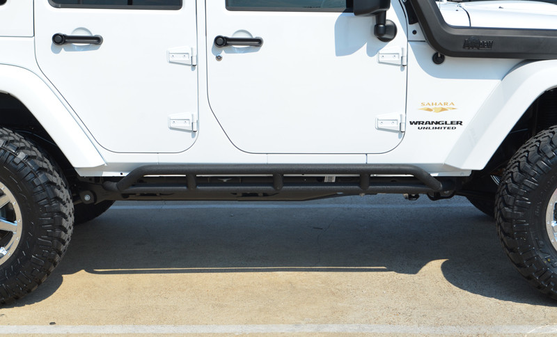 '97-'06 TJ Black Diamond Plate Rocker Guards – CBJeep
