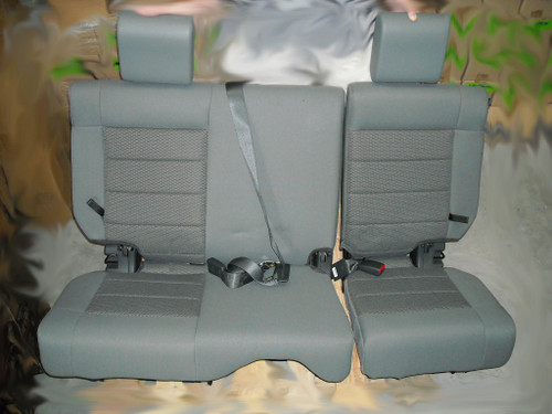 Jeep Wrangler OEM Rear 60/40 Split Folding Seat w/ Seat Belts - CBJeep
