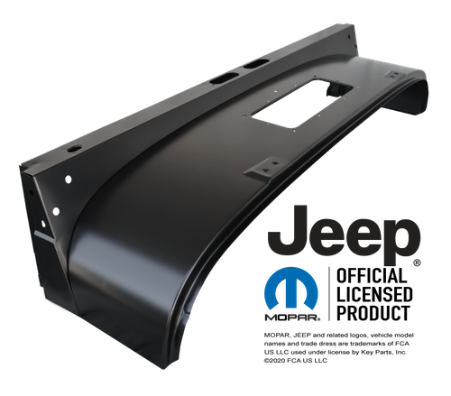76-77 JEEP CJ5 AND CJ7 FULL OUTER COWL PANEL - Collins Bros Jeep