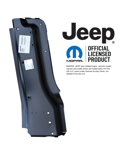 81-95 CJ7/YJ Replacement Side Panel Support Assembly