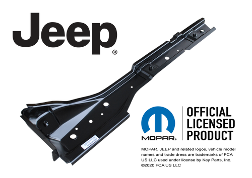 97-06 Jeep TJ Wrangler Torque Box/Floor Support, LH