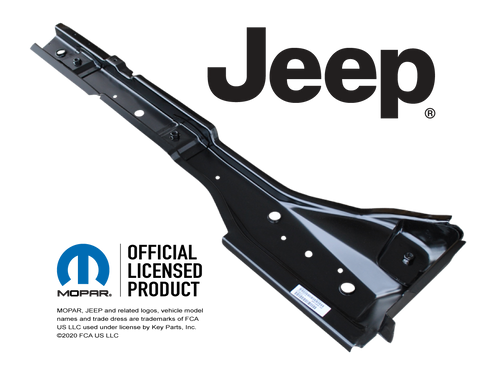 97-06 Jeep TJ Wrangler Torque Box/Floor Support RH - Collins