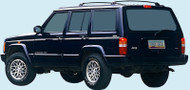 1997 Jeep Cherokee Limited XJ Truck Decal Kit