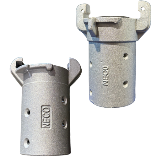 CLEMCO 08413 Nylon Sandblast Quick Coupling – For 1-7/8" OD Supa Hose, Q-2-NY