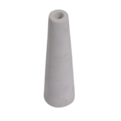 Nozzle, #4 Ceramic Straight Bore Long Cone