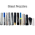 blast nozzles for sandblasting